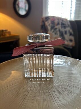 Chloé Eau Roses Bottle with Pink Bow